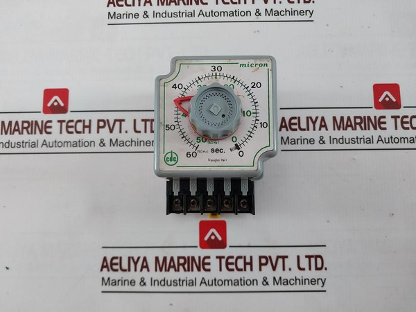Cdc 730 Timer Delay Relay 50Hz 60Hz 0-60 Sec. 110V