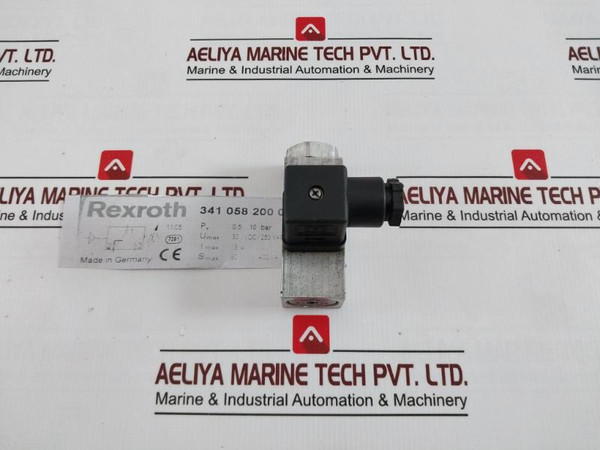 Rexroth 341 058 200 0 Pressure Switch 0,5-10 Bar 30Vdc/250Vac 3A 90 W/400 Va