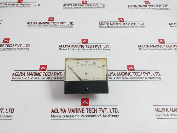 Toyo Keiki Dcf-10 Voltmeter Gauge Nh-354A 0-400V 1Ma