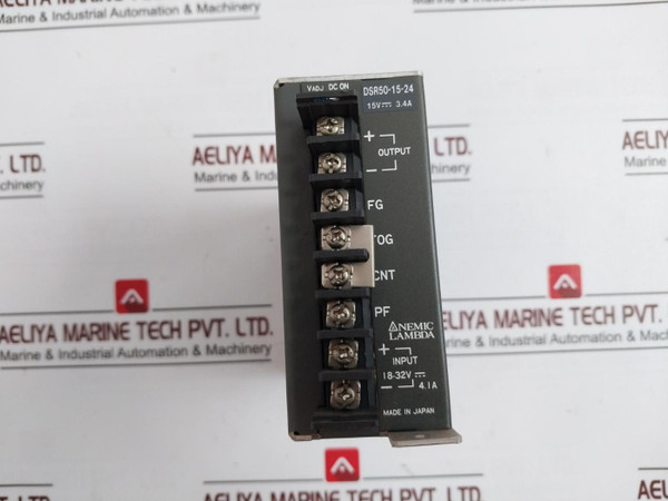 Nemic Lambda Dsr50-15-24 Switching Power Supply Dc-dc Converter Type 15V---3.4A