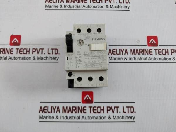 Siemens 3Vu1300-1Mg00 Circuit Breaker For Motor Protection 1-1,6A Ac-3 50/60Hz