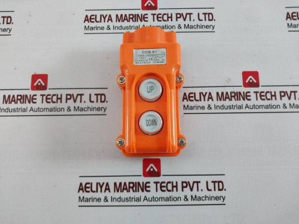 Cob-61 Rainproof Pushbutton Switch Pendant Control Station Ac250V 5A 41-15351