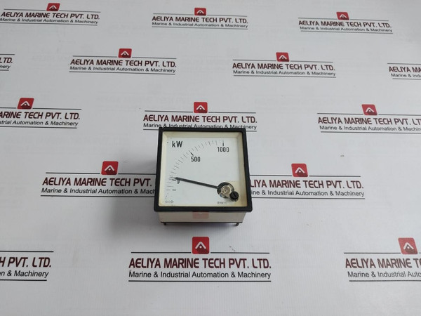 Crompton 01804-32033 Kilo Watt Meter 150-0-1000 Kw
Crompton Instruments Bv
01804-32033
39446A/B1  F09
244-01V8-mt**
Es. 0/10 Volts Dc.
Scaled: 150-0-1000 Kw
Weight: 200 Gm