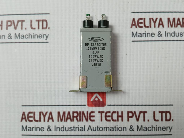 Marcon 25Mwk405K Mp Capacitor 4µF 100Wv Ac 250 Wv Dc