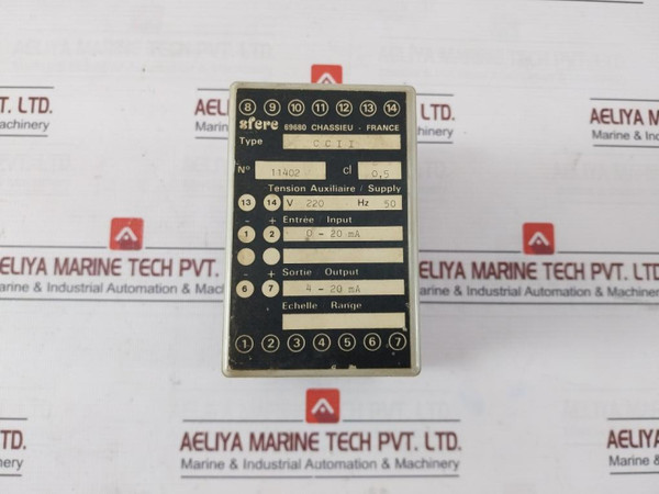 Sfere Ccii Contactor 220V 50Hz 0-20Ma