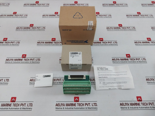 National Instruments Tbx-50B 50-pin Male D-sub Screw Terminal Block