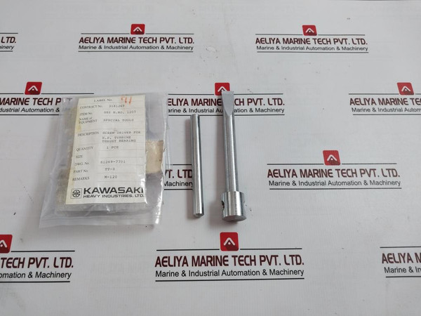 Kawasaki Tt-8 Screwdriver For H.P. Turbine Thrust Bearing New