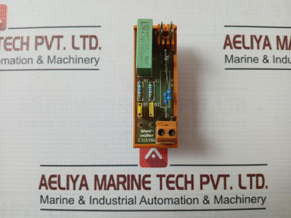 Weidmuller E346.1/84 Relay Module  Used