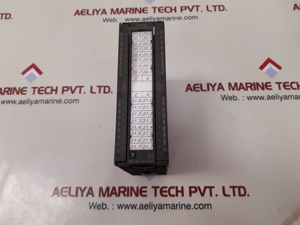 Siemens Simatic S7 6Es7 323-1Bl00-0Aa0 Digital I/O Module 0.5A