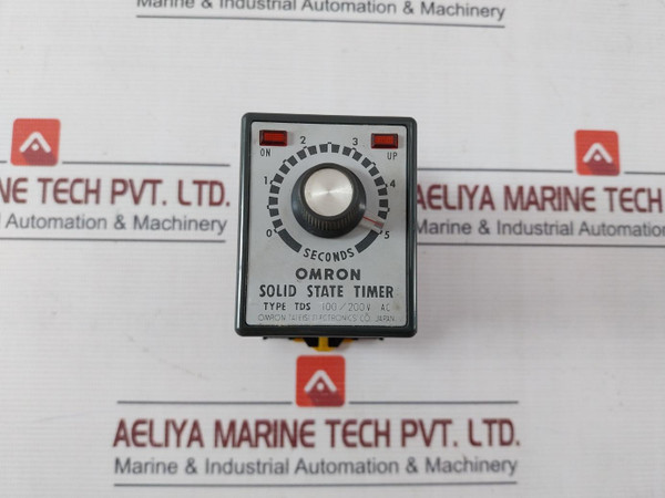 Omron Tds Solid State Timer 0-5Sec 100/200V Ac 8Pfa 250V 7.5A