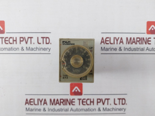 Fuji Electric St3P C-b Multi-range Super Timer Dc24V 0.3A 0-6Min