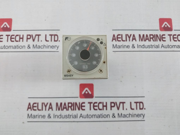 Fuji Electric Ms4Sy-ap Super Timer 0-60 Sec 50/60Hz