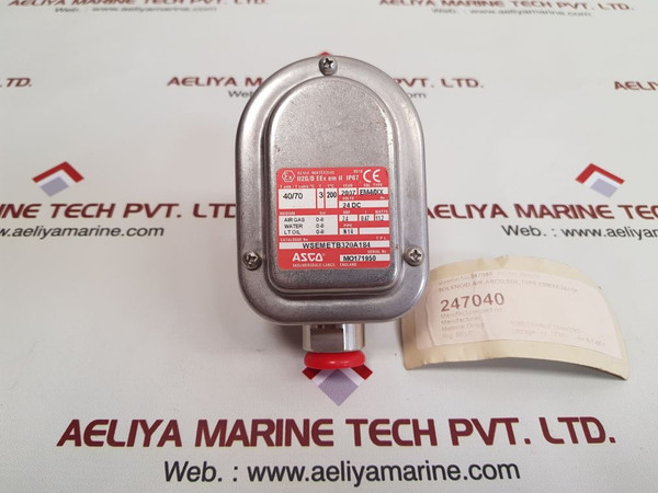 Asco wsemetb320a184 solenoid valve