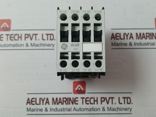 General Electric Rl4Ra040T Auxiliary Contactor Relay Ac15/Ac11 230V 50Hz Lb1A6