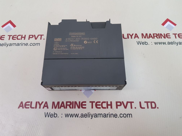 Siemens 6es7 331-7kb02-0ab0 simatic s7 analog input module