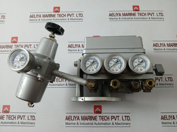 Nakakita Seisakusho Ns737D-c Positioner With Filter Regulator Ns770C 5 Kgf/Cm2