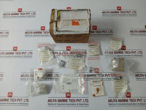 Interspiro 460190157 Adapter Nipple With O-rings 0-11 Bar 0-160 Psi