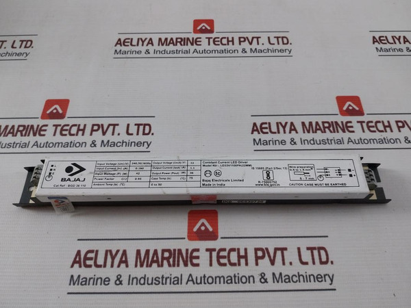 Bajaj Ld33V1100Pa Constant Current Led Driver 240V Ac 50/60Hz (22Mm)