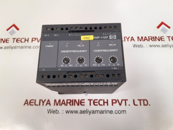 Deif rmf-112d frequency relay 248197.30