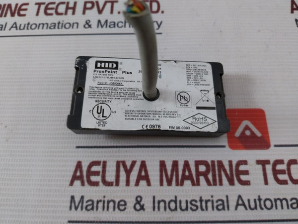 Hid 6005Bgb00 Proximity Reader Jq60006A 5.0-16.0Vdc/35Ma Fw06-0003