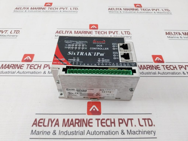 Sixnet St-ipm-6350 Dcs Controller Plc 30 Vdc @ 175 Ma 60°C Rev.1.12