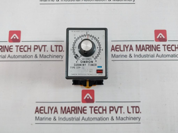 Omron Stp-n Motor Driven Timer 100/110V 60Hz