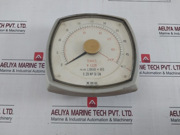 Kdg 150Mm Electrical Indicator 8200/1Ma 0 To 174,87 Tonne