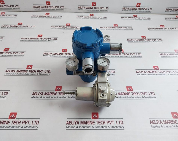 Azbil Avp301 Smart Valve Positioner With Air Regulator Kz03-2A 1.4-7.0 KgfCm2