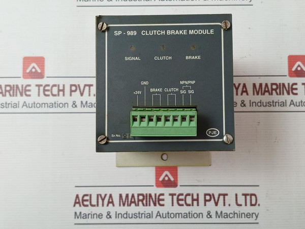 Pje Sp-989 Clutch Brake Module