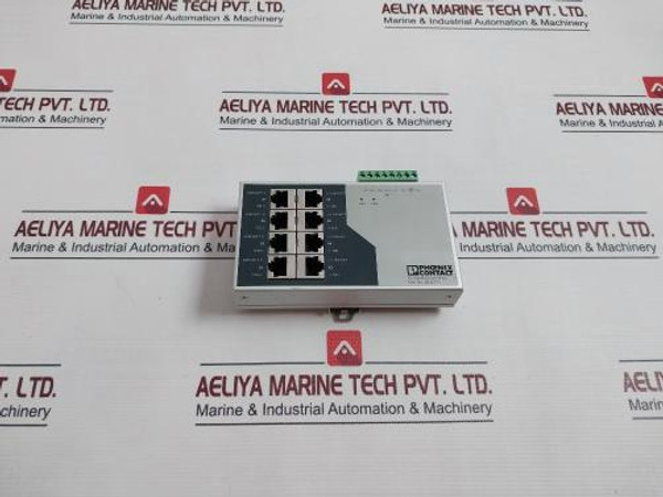 Phoenix Contact Fl Switch Sf 8Tx Industrial Ethernet Switch 2832771 24Vdc 240Ma