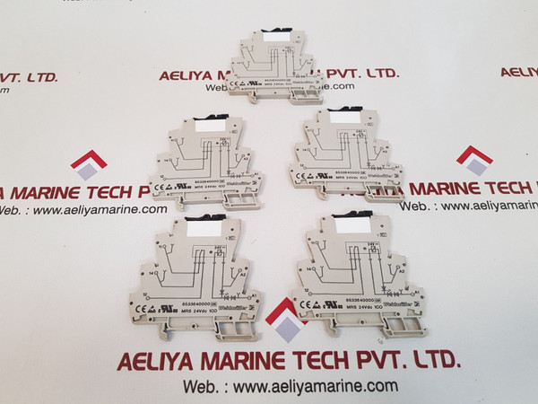 Set Of 11X Weidmuller 8533640000 Relay Rss113024