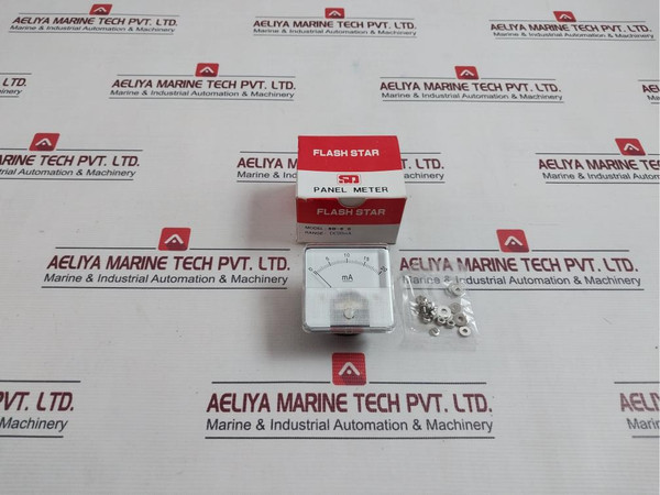 Flash Star Sd-60 Current Panel Meter Dc20Ma Class 2.5