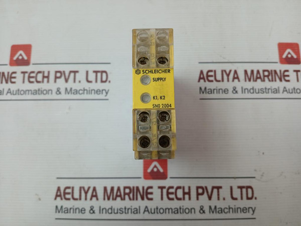 Schleicher Sno 2004-17 Safety Relay Ac/Dc 24V, 50-60Hz