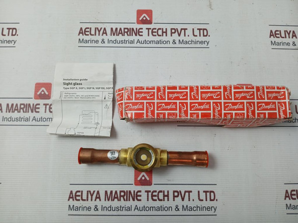 Danfoss Sgp 16S N Sight Glass 014L0184 Max 80˚C/175˚F