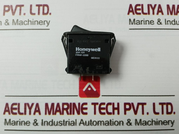 Lot Of 3X Honeywell Frn91-22Bb Rocker Switch 20A 12V