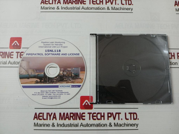 Krohne 15Nl118 Pipepatrol Software And License Cd
