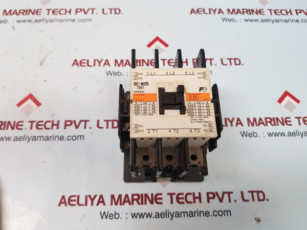 Fuji electric sc-n2s [50] sc50baa contactor 380-400v 50hz/400-440v