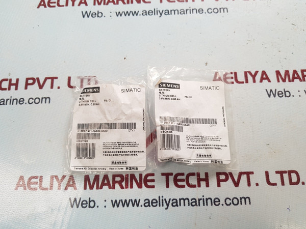 Tekcell/siemens sb-aa02 lithium primary battery