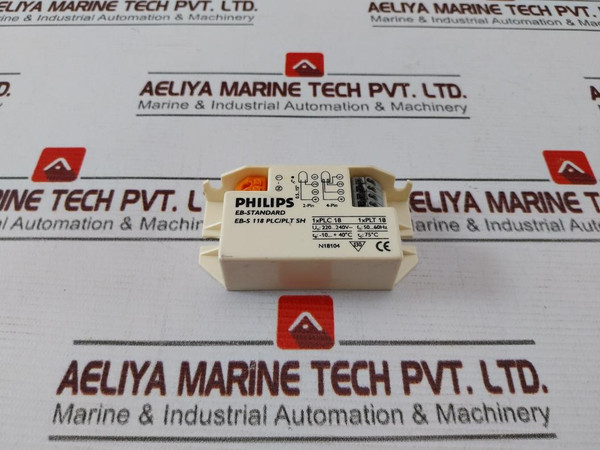 Philips Eb-s 118 Plc/Plt Sh Electronic Ballast 220-240V 50-60Hz N18104