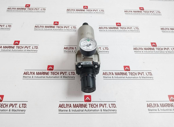 Smc Aw40-02Bg-2 Filter Regulator W/ Pressure Gauge G46-10-02 0.05~0.85Mpa