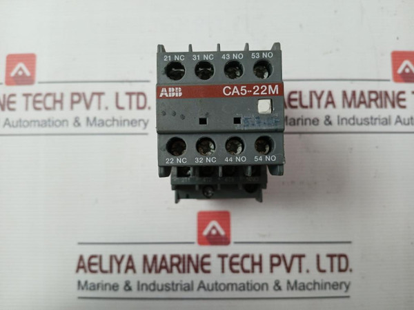 Abb Ca5-22M Auxiliary Contact Block En 60947-4-1