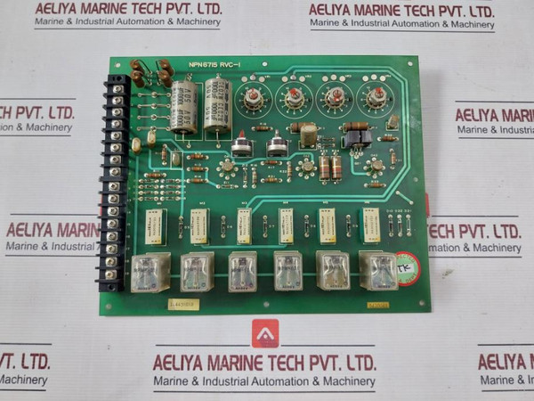 Nishishiba Npn6715 Printed Circuit Board Rvc-1
