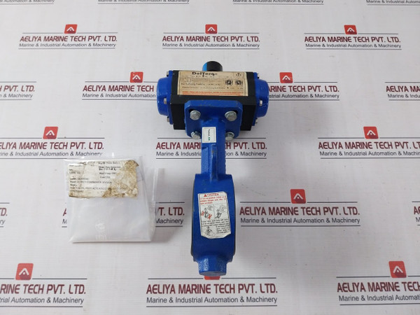 Deltorq Da Inlet Actuated 2-way Valve Size 055 116 Psi (8 Bar)