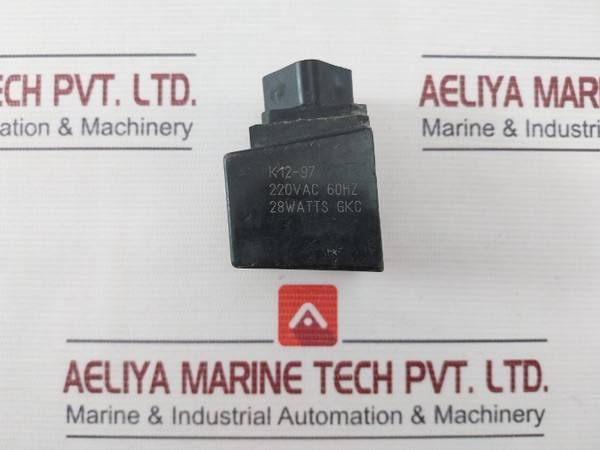 Lisk Ireland K12-97 Solenoid Valve 220 Vac 60 Hz 28 Watts