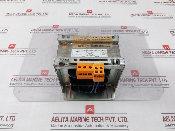 Tmc 0040610-1 Power Transformer 1Ph 50/60Hz 440V 220V 500Va