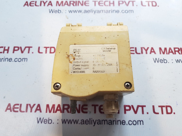 Halstrup walcher ps 27 pressure transducer