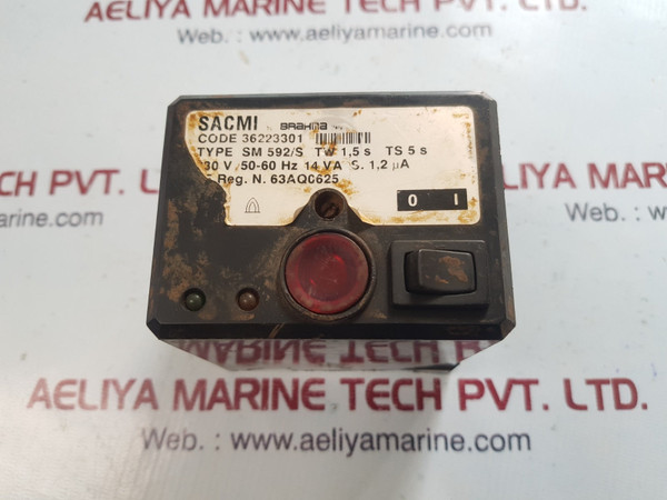 Brahma Sm 592/S Burner Controller Control Box 36223301