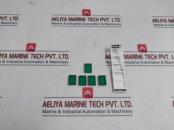 Set Of 3X Fuji Electric Ahx658-g Push Button Lens Ah165