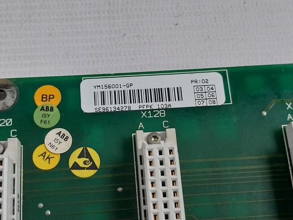 Abb Pfpk 103A Printed Circuit Board Ym156001-gp Ywp-h Se96134278