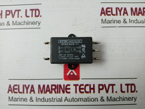 Tdk Zcb2203-11 Noise Filter 50/60Hz -25/+55C